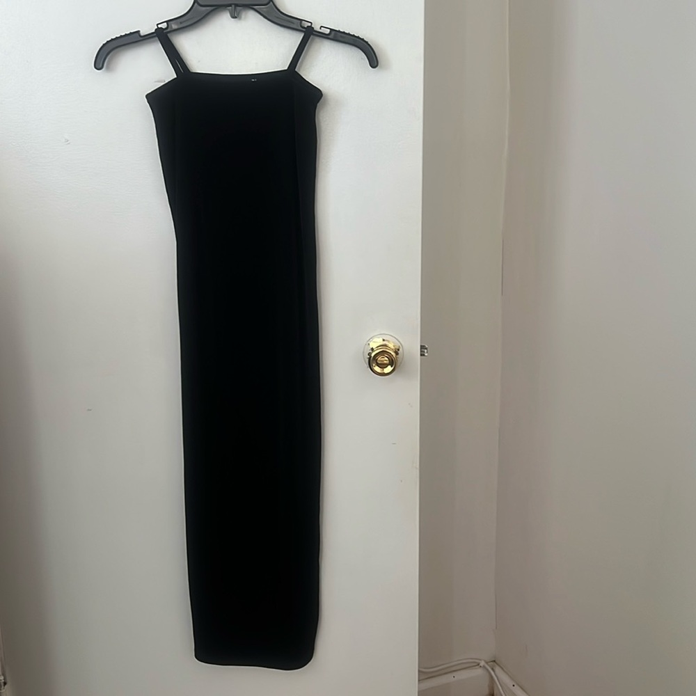 PLT Black Maxi Dress